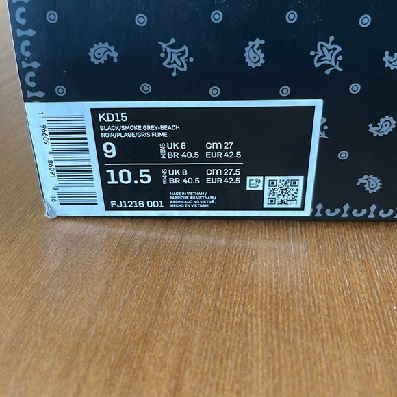 NIKE KD15: 50 YEARS OF HIP-HOP — BRAND NEW - Picture 9 of 9